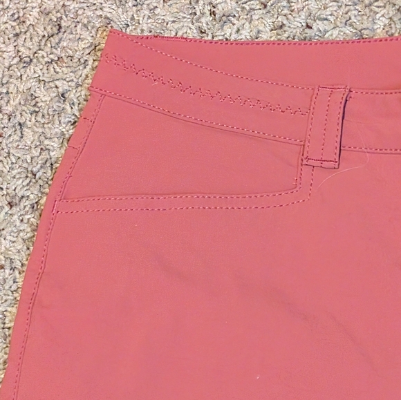 EDDIE BAUER WOMEN'S RAINIER SHORTS DUSTY CORAL TRAVEL HIKING ACTIVEWEAR SZ 2 - Picture 4 of 11